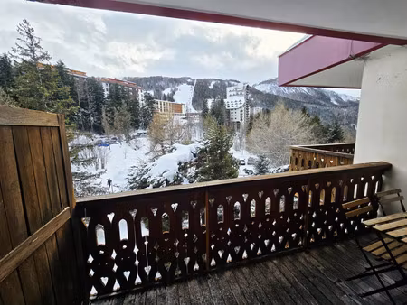 vente appartement 2 pièces 43m2 uvernet-fours 04400 - 214100 € - surface privée