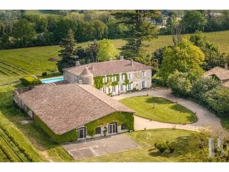 a 50 min de bordeaux  dans l'entre-deux-mers  un château du 18e s.  ses gîtes  sa salle de