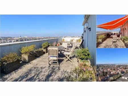 penthouse à vendre avec garage et terrasse   watermael-boitsfort (vbe17547)