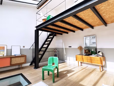 achat maison 2 pièces 55m² paris 18ème