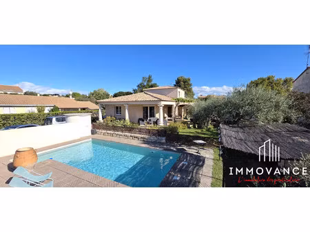 pignan - maison t5 de 144m² sur une parcelle de 700m² avec gar