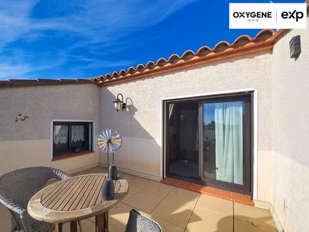 appartement t2 en duplex avec terrasse parking et garage