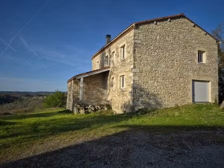 a vendre saint pierre lafeuille (46) maison en pierre 6 pièces de 170m² habitables -...