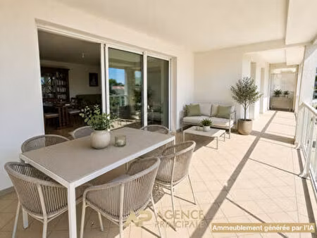 appartement 64 m² la rochelle -terrasse 22 m² - ascenseur - parking - dpe b