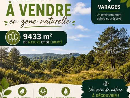 achat terrain 9 433m²