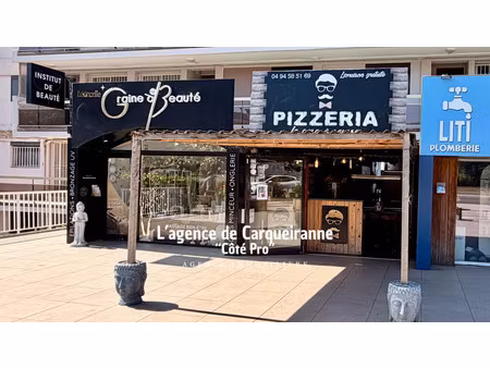 vente local commercial 3 pièces 68m2 carqueiranne 83320 - 199000 € - surface privée