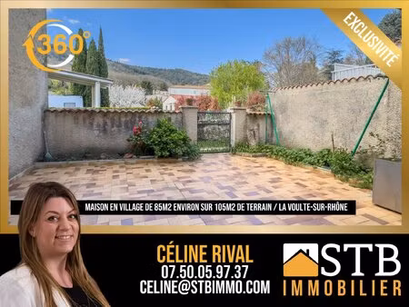 maison de village de 85m2 sur 105m2 de terrain