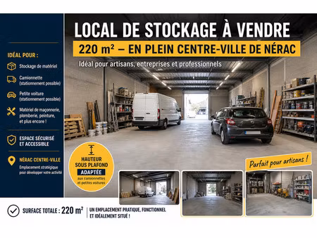 local commercial - 220 m²