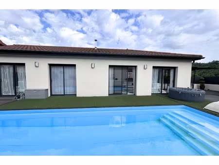 69400 gleize - maison de plain-pied - 3 chambres - piscine – calme - proche de toutes comm