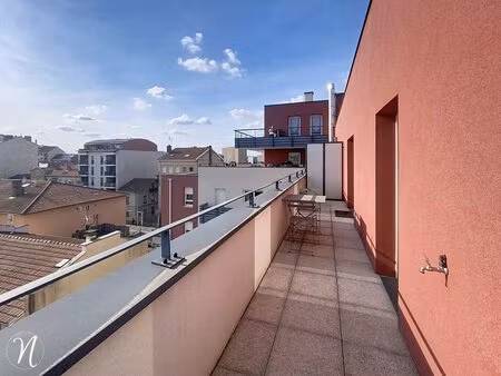appartement - t2 + terrasse - villeurbanne