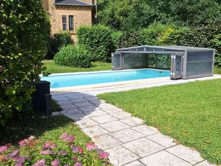 maison 4 chambres avec piscine et jardin à toernich (arlon)