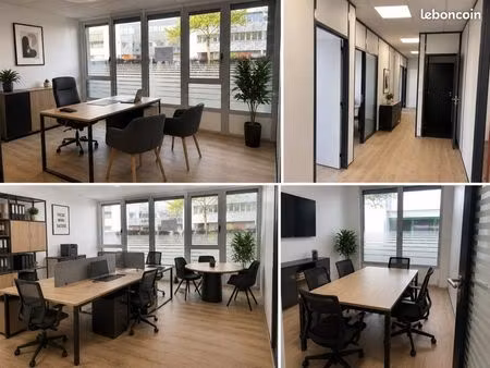 bureaux rénovés emplacement stratégique bron 98 m2