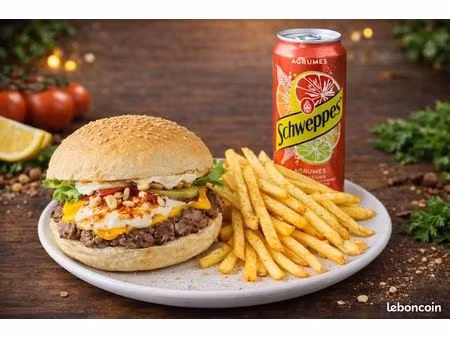 snack restaurant rapide burger tacos