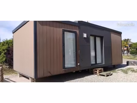 chalet neuf d habitation à l année