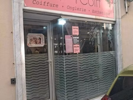 vendre fons de commerce salon de coiffure