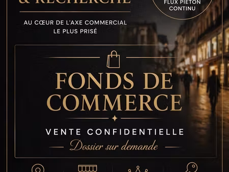 vente local commercial 170 m²