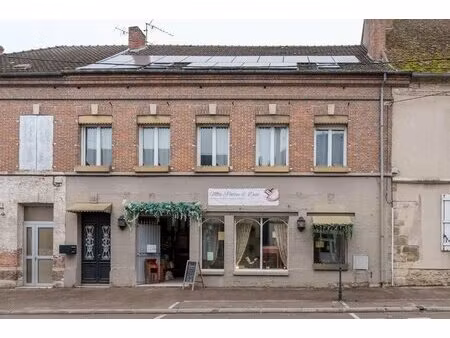immeuble mixte 7 pièces avec jardin à anglure