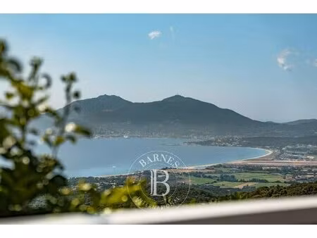 porticcio  villa de plain-pied  4 chambres  piscine  vue mer panoramique  proche des...