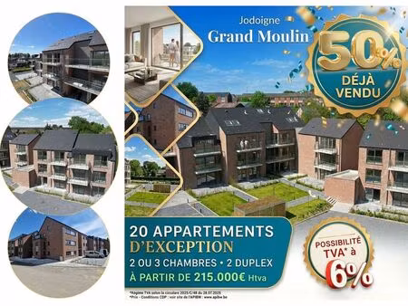 grand moulin - jodoigne - pro à jodoigne à partir de € 219.375 (10054l8) - agence bonniver