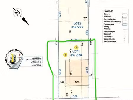 terrain à vendre à diest € 149.000 (lnvqb) - wannes laleman | zimmo