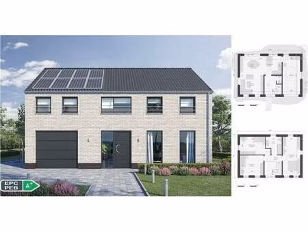 maison à vendre avec garage et 3 chambres   braine-le-château (vbe17878)