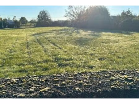 terrain constructible à vendre