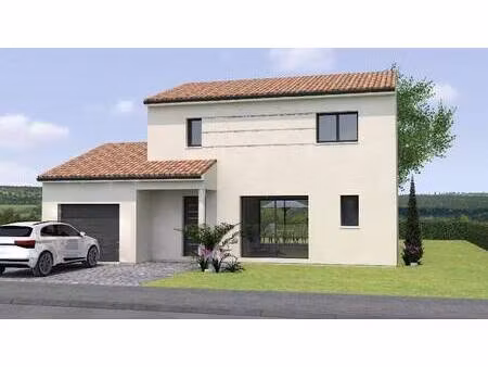 terrain avec maison neuve à vendre