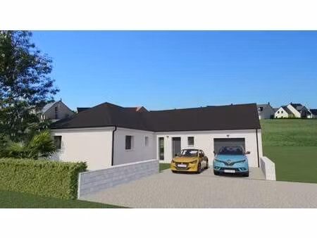 terrain avec maison neuve à vendre
