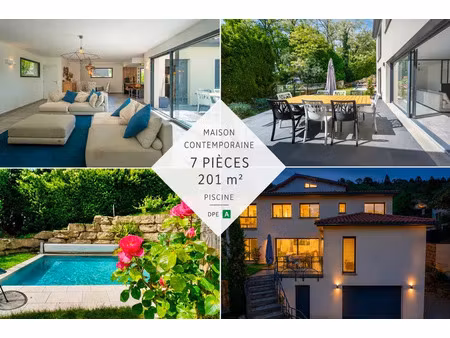 vente maison 7 pièces 201 m² miribel (01700)