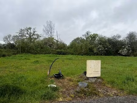 terrain constructible à vendre