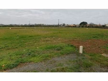 terrain constructible à vendre
