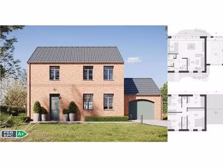 maison à vendre avec garage et 3 chambres   braine-le-château (vbe17881)
