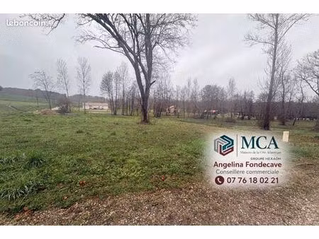 terrain 1 945 m² poussignac