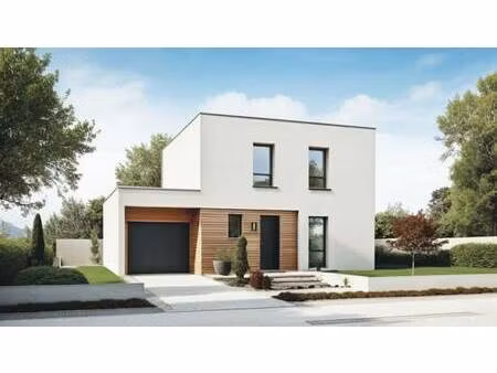 terrain avec maison neuve à vendre