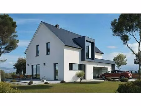 terrain avec maison neuve à vendre