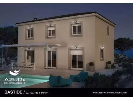 terrain avec maison neuve à vendre