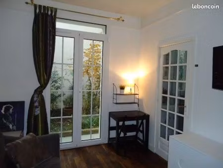 studio au coeur de montrouge avec jardin