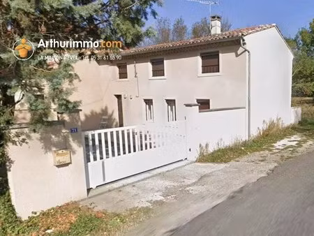 maison familiale avec jardin sécurisé à revel