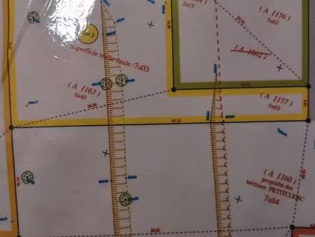 terrain constructible à vendre