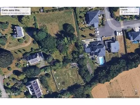 terrain constructible viabilisé à vendre