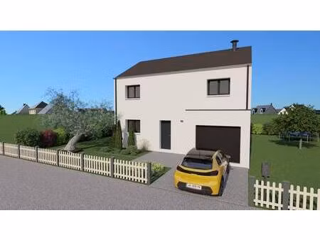 terrain avec maison neuve à vendre