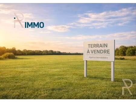 terrain constructible à vendre