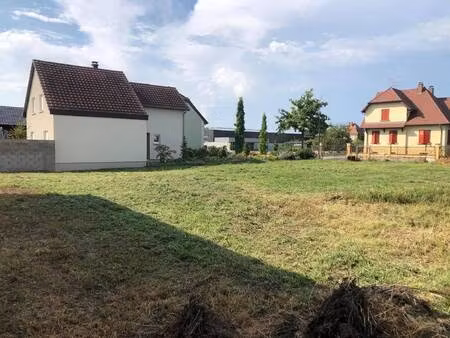 terrain constructible à vendre