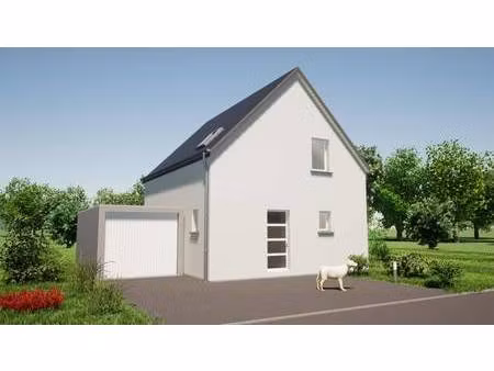 terrain avec maison neuve à vendre