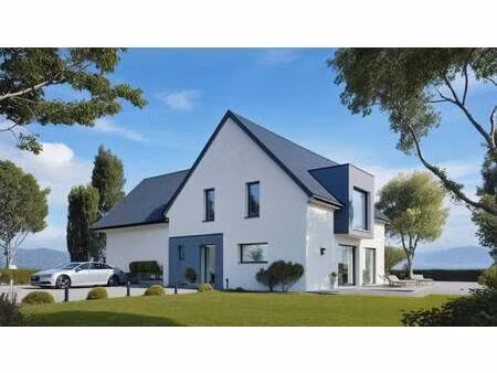 terrain avec maison neuve à vendre