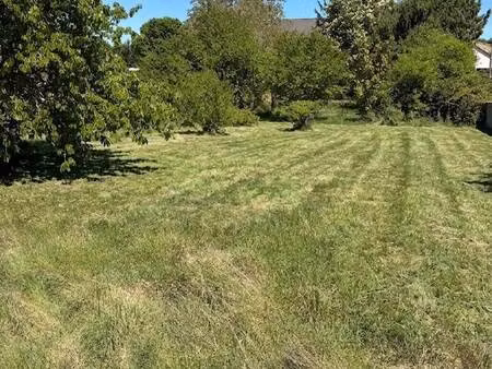 terrain constructible viabilisé à vendre
