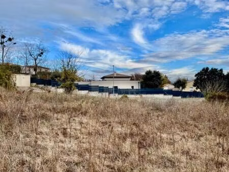 terrain constructible à vendre
