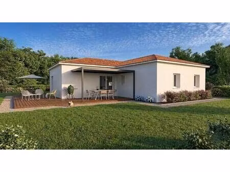 terrain avec maison neuve à vendre