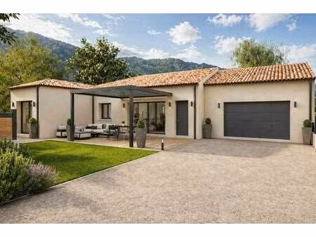 terrain avec maison neuve à vendre
