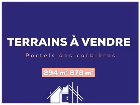 terrain constructible viabilisé à vendre